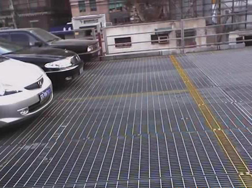 停車場(chǎng)鋼格柵板2