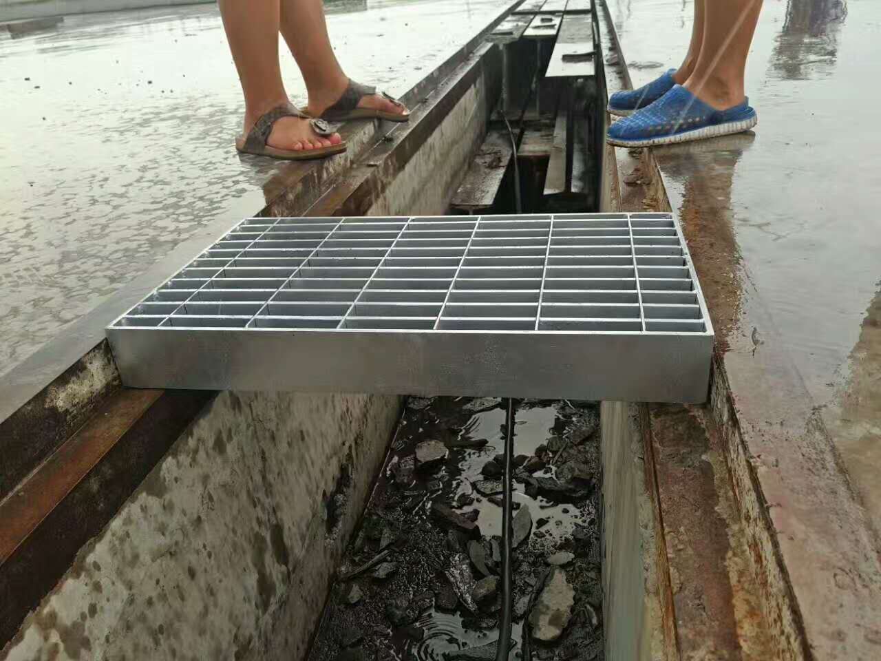 排水溝鍍鋅鋼格柵蓋板